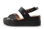 Mustang Sandalen in maat 39 Zwart | 10% extra korting, Verzenden, Zwart, Sandalen of Muiltjes, Zo goed als nieuw