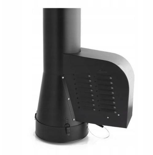 Rookgasventilator GCK 150/250  insteek ZWART, Huis en Inrichting, Haarden, Ophalen