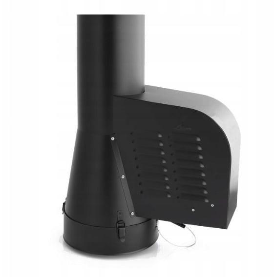 Rookgasventilator GCK 150/250  insteek ZWART, Huis en Inrichting, Haarden, Ophalen