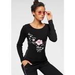 KangaROOS Longsleeve Lange mouwen, zeer figuurvolgende, Kleding | Dames, T-shirts, Verzenden, Nieuw