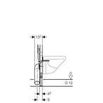 Duofix Up720 Ruimtebesparend Inbouwreservoir, Doe-het-zelf en Verbouw, Ophalen of Verzenden, Nieuw