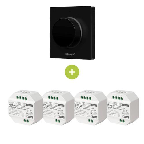 Bundelpakket | 4x Triac draadloze dimmer | 100-240V, Doe-het-zelf en Verbouw, Elektra en Kabels, Nieuw, Ophalen of Verzenden