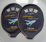 Themacollectie - 2 vintage rackethoezen voor tennisrackets -