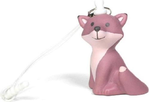 Mini sleutelhanger / telefoonhanger Cesar de Vos Oud roze, Verzamelen, Sleutelhangers, Ophalen of Verzenden
