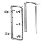 Dometic CaraD-R Deur Boven Binnenkader, Ophalen of Verzenden, Nieuw