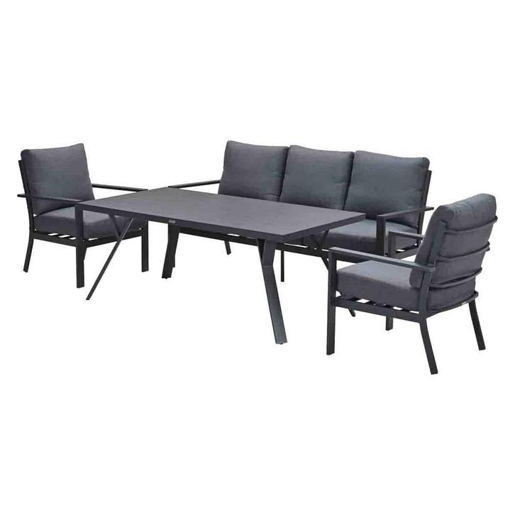 Garden Impressions Senja lounge dining set stoel-bank, Tuin en Terras, Tuinsets en Loungesets, Verzenden