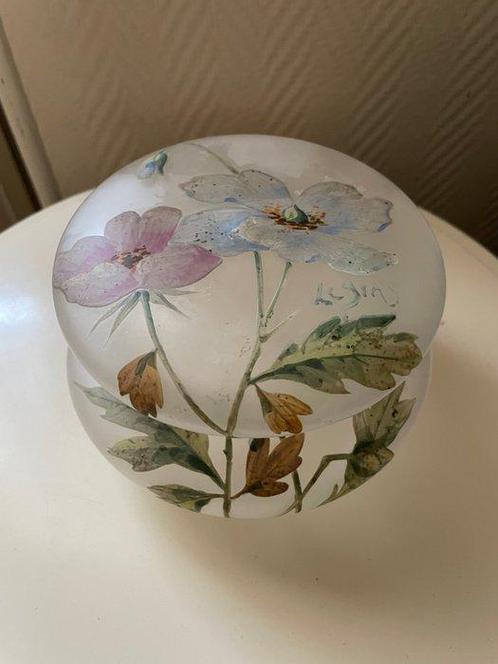 François-Théodore Legras, (?) - Suikerpot - Bonbonnière, Antiek en Kunst, Kunst | Designobjecten