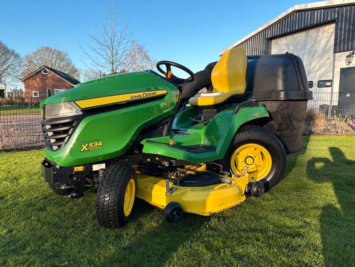 John Deere X534, Tuin en Terras, Zitmaaiers, Gebruikt, Ophalen