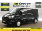 Ford Transit Custom 280 2.0 TDCI L1H1 Trend, Auto's, Bestelauto's, Zwart, Nieuw, Ford, Lease