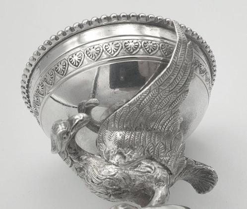 Zoutvat - .813 zilver - Feniksvogel, Antiek en Kunst, Antiek | Goud en Zilver
