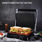 Tosti apparaat - Tosti ijzer - Contactgrill - Grill apparaat, Verzenden, Zo goed als nieuw