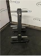 Technogym Pure Strength Plate Tower | Schijven Rek | Zwart |, Verzenden, Gebruikt