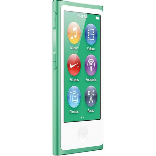Apple iPod Nano Multitouch 7e Generatie - 16 GB - Groen, Audio, Tv en Foto, Koptelefoons, Zo goed als nieuw, Verzenden