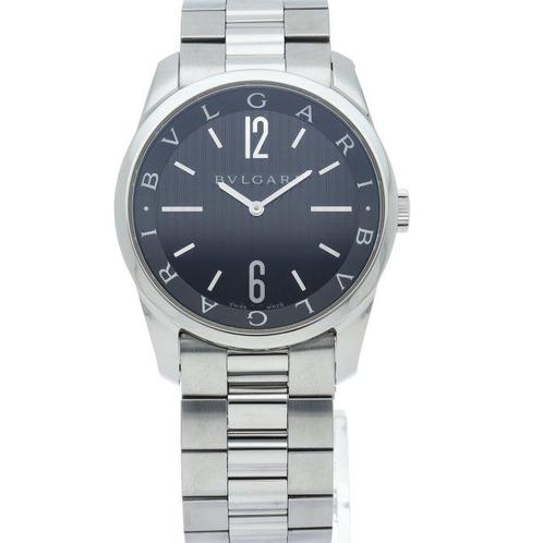Bvlgari - Solotempo - ST42S/ST42BSS - Heren - 2000-2010, Sieraden, Tassen en Uiterlijk, Horloges | Heren