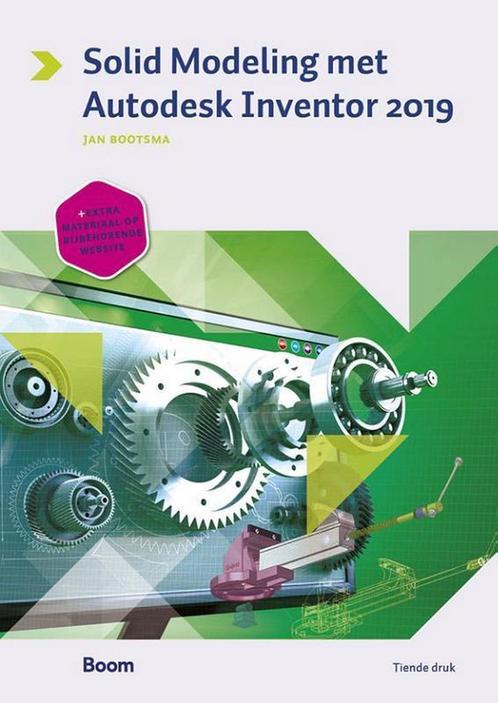 9789024404124 Solid modeling met Autodesk Inventor 2019, Boeken, Schoolboeken, Zo goed als nieuw, Verzenden