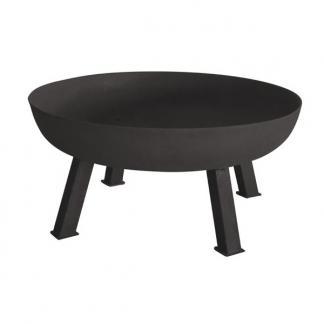 Vuurschaal | Perel | Ø 100 x 41.5 cm (Zwart), Tuin en Terras, Vuurschalen, Nieuw, Verzenden