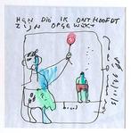 Herman Brood (1946-2001) - Opgewekt, Antiek en Kunst, Kunst | Schilderijen | Modern