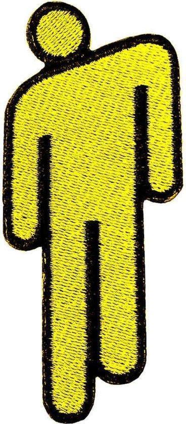Billie Eilish - Yellow Blohsh - patch officiële merchandise, Verzamelen, Muziek, Artiesten en Beroemdheden, Kleding, Nieuw, Ophalen of Verzenden