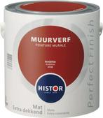 Histor Perfect Finish Muurverf Mat - Ambitie 6728 - 2,5 L..., Ophalen of Verzenden, Nieuw, Overige kleuren, Verf