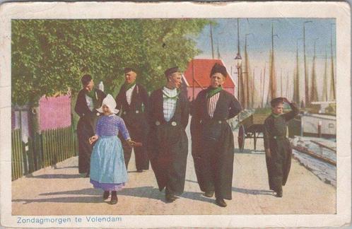 VOLENDAM - Zondagmorgen te Volendam, Verzamelen, Ansichtkaarten | Nederland, Verzenden