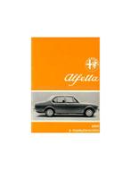1972 ALFA ROMEO ALFETTA INSTRUCTIEBOEKJE SPAANS, Auto diversen, Handleidingen en Instructieboekjes