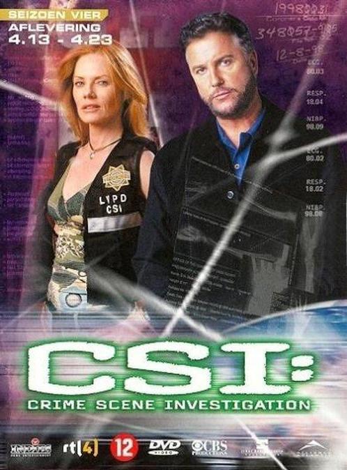 CSI seizoen 4 (deel 2) (dvd tweedehands film), Cd's en Dvd's, Dvd's | Actie, Zo goed als nieuw, Ophalen of Verzenden