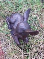sculptuur, Fawn - 45 cm - Gepatineerd brons