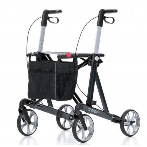 Rollator Server HD Heavy Duty - M met extra brede zitting, Diversen, Verpleegmiddelen, Ophalen of Verzenden