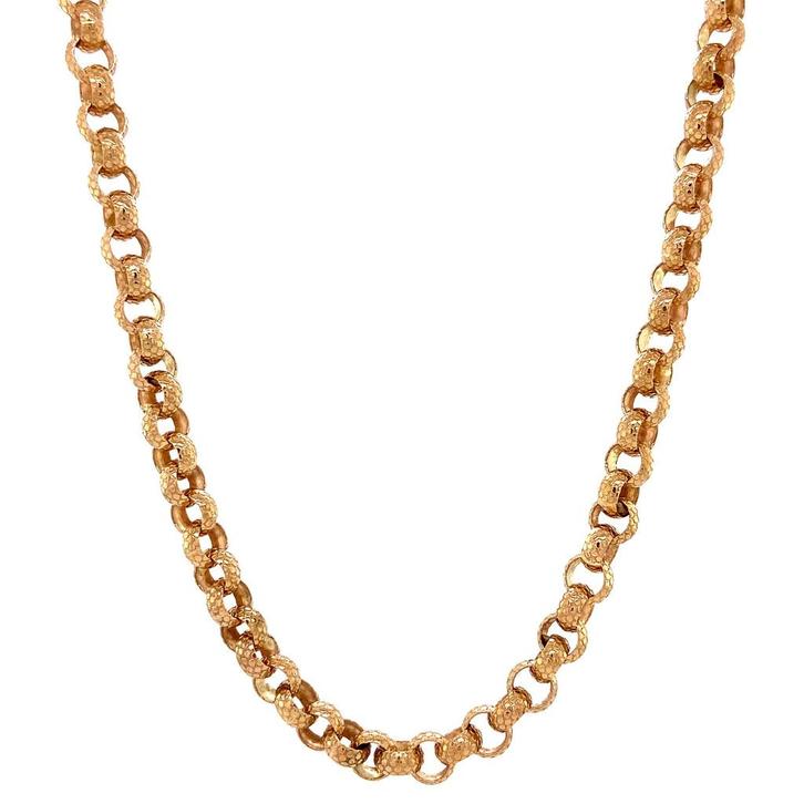 Gouden jasseron collier 18 krt, Sieraden, Tassen en Uiterlijk, Kettingen, Nieuw, Ophalen of Verzenden