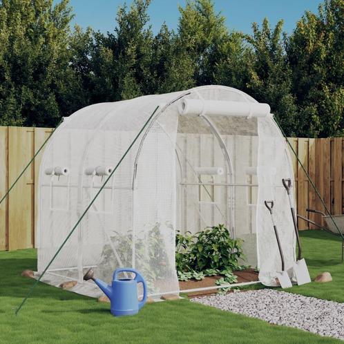 Tuinkas met stalen fundering 4 m 2x2x2 m (Broeikassen), Tuin en Terras, Kweekspullen, Nieuw, Verzenden