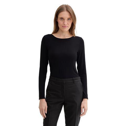 Tom Tailor Shirt met lange mouwen met boothals, Kleding | Dames, T-shirts, Nieuw, Verzenden