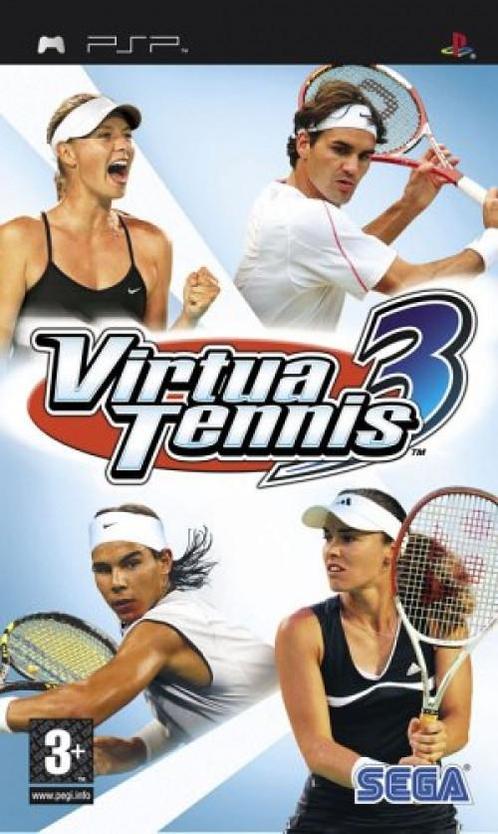 Virtua Tennis 3 (Sony PSP), Spelcomputers en Games, Games | Sony PlayStation Portable, Gebruikt, Verzenden