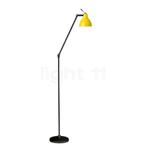 Rotaliana Luxy Vloerlamp, zwart/geel - met arm (Verlichting), Huis en Inrichting, Lampen | Vloerlampen, Verzenden, Nieuw, Glas
