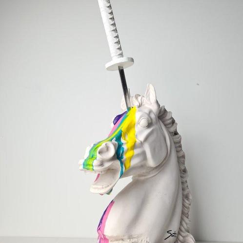 Santicri (1992) - Unicorns are real, Antiek en Kunst, Kunst | Schilderijen | Modern