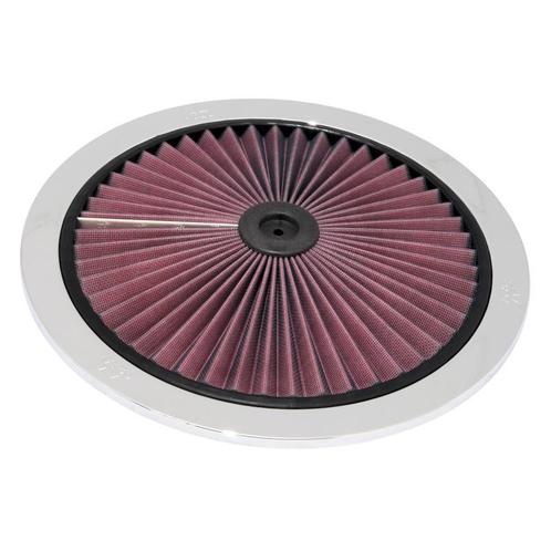 K&N X-Stream luchtfilterkap - 356mm - Chrome (66-1401XP), Auto-onderdelen, Motor en Toebehoren, Nieuw, Verzenden