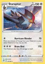 staraptor 147/189 Darkness Ablaze, Hobby en Vrije tijd, Verzamelkaartspellen | Pokémon, Ophalen of Verzenden, Nieuw, Losse kaart