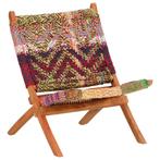 Klapstoel Chindi - Meerkleurig | Retourdeal | 55% Korting!, Ophalen of Verzenden, Nieuw, Overige kleuren