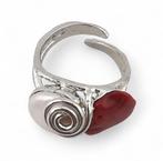 Koraal - Argentum 925 - Ring - Italiaanse ambacht, Antiek en Kunst