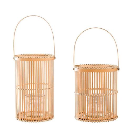 Bloomingville lantaarns (set van 2), Huis en Inrichting, Woonaccessoires | Overige, Verzenden