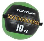 Tunturi Wall Ball 10kg Green, Sport en Fitness, Fitnessmaterialen, Verzenden, Nieuw, Medicijnbal