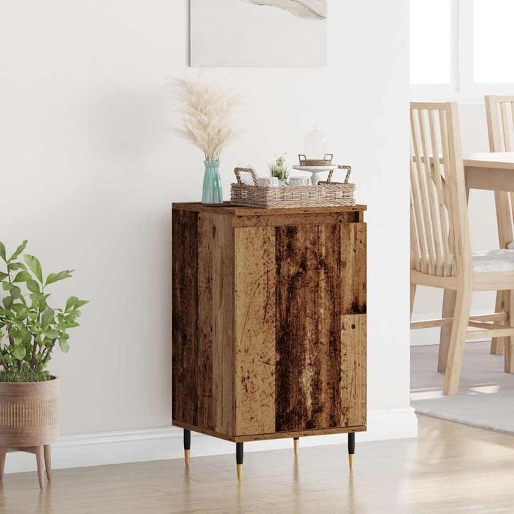 vidaXL Dressoir 2 pcs Oud Hout 40 x 35 x 70 cm, Huis en Inrichting, Kasten | Dressoirs, Nieuw, Minder dan 50 cm, Overige houtsoorten