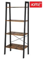 Hoppa! LLS44X Wandkast Bruin 56x34x137,5cm van 48 naar 33, Huis en Inrichting, Kasten | Wandmeubels, Ophalen of Verzenden, Nieuw