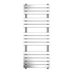 Designradiator Ella 150x60cm chroom 878W zij aansluiting, Verzenden, Nieuw
