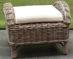 Naturel relax voetenbank 50x65xH43 cm wit, Tuin en Terras, Ophalen of Verzenden, Nieuw