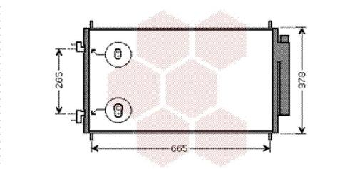 LUCHTCONDENSATOR VOOR HONDA CR-V RE 2006-2009 80110SWYG01, Auto-onderdelen, Airco en Verwarming, Nieuw, Ophalen of Verzenden