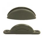 Deurvanger Plopp 2-delig Donkergrijs, Ophalen of Verzenden, Nieuw