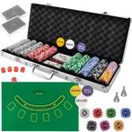 Malatec Poker Set met 500 Chips - Compleet en Klaar voor..., Kinderen en Baby's, Speelgoed | Overig, Ophalen of Verzenden, Nieuw