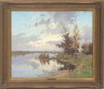 Arie Zwart (1903-1981) - Plassen bij Nieuwkoop in de herfst
