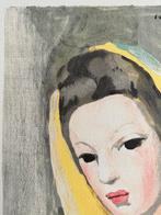 Marie Laurencin (1883-1956) - Femme au foulard jaune