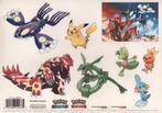 Nintendo Pokemon Stickervel van Alpha Sapphire / Omega Ruby, Nieuw, Verzenden